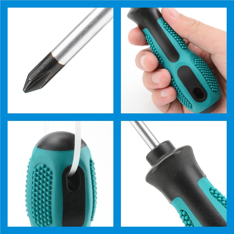 10Pcs Precision Screwdriver Set – Magnetic Sl/Ph Bit Multi-Tool Kit With Insulated Handle For Repair