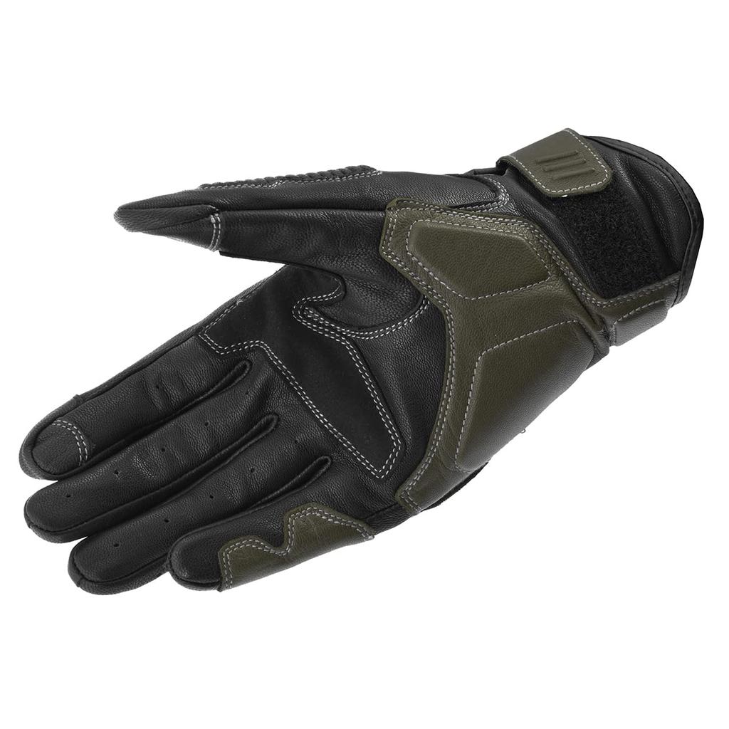 KOMINE Motorcycle Gloves GK-217 CE Soft Protector Leather Olive M