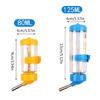 Healthy Pet Water Feeder Bottle No-Drip Water Bottle Feeders 80ml/125ml