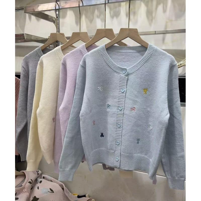 Damen Übergroßer Strick Cardigan Pullover Grau Weich Lockerer Schnitt Lässig Langarm Offene Vorderseite Oberteil