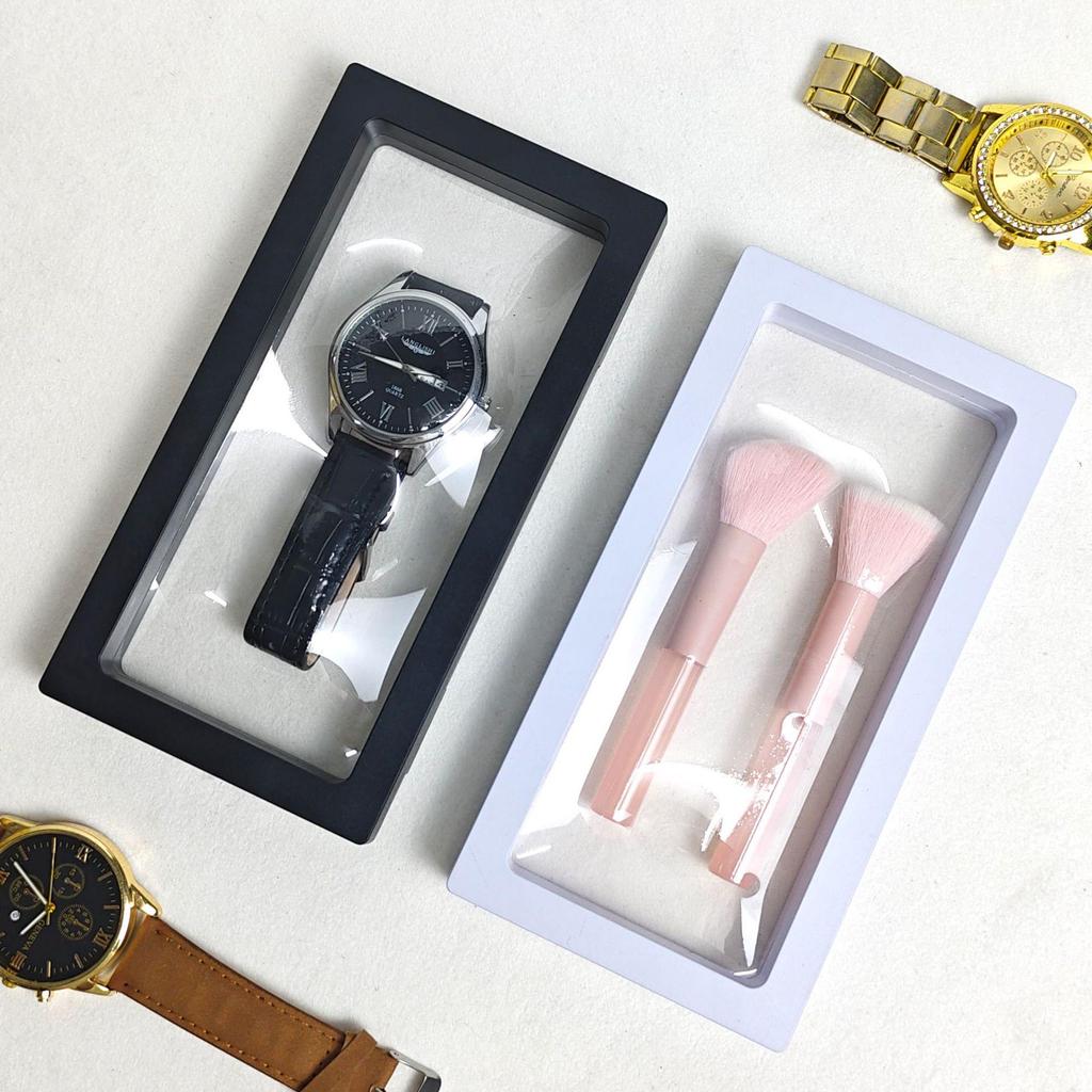 Premium PE Film Dustproof Transparent Men's Watch Display Box