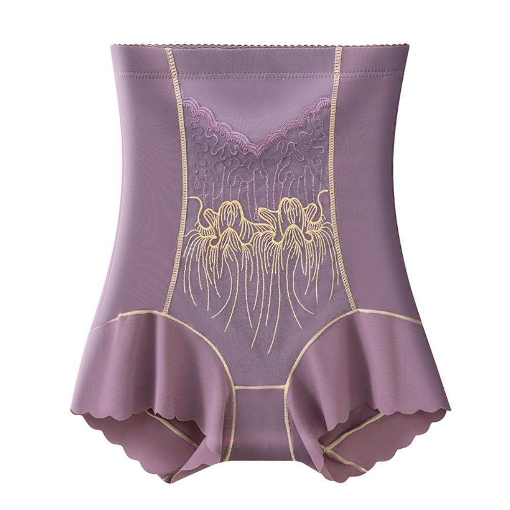 Shapewear Postpartum Body Shaper Embroidery Flower Tummy Control Underwear  Postpartum