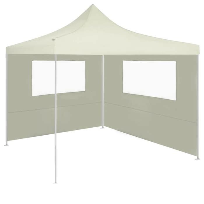 VidaXL Gazebo Side Wall with Windows Side Wall for Reception Tent Garden Pavilion Terrace Outdoor 4x2 3070421