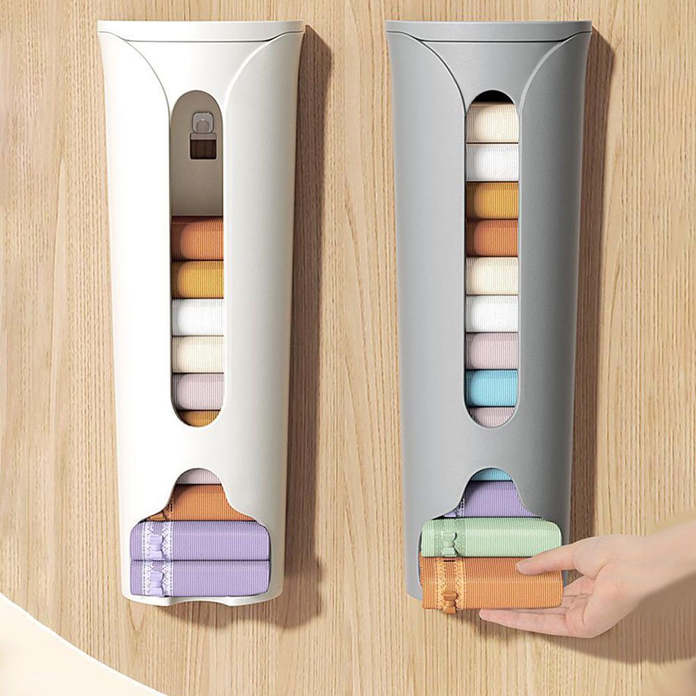 Underwear Storage Box Grocery Drawer Organiser Pull Out Kitchen Garbage Bags Holder For Storing Socks Ties Plastic Bag