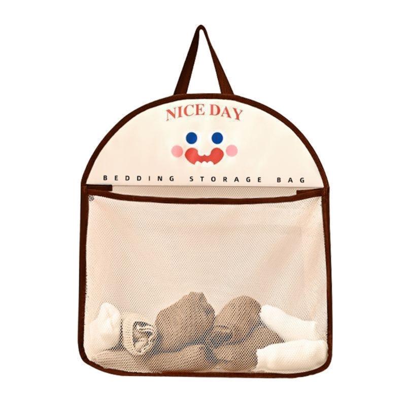 Wall Mounted Lingerie Storage Breathable Garment Net for Small Living Space