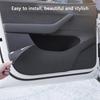 AAAIT1 Car Door Anti-Kick Pads For Tesla Model 3/Y/YL 2017-2026 PU Leather Front and Rear Door Side Panel Protection Pad Car Decoration