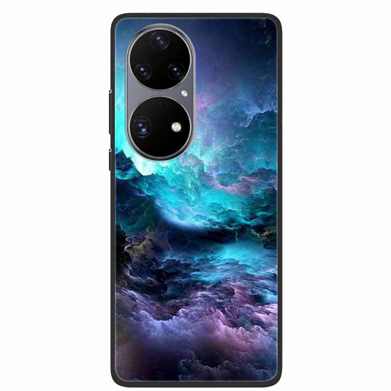 Phone Case For Huawei P50 Pro Cover Soft Silicone Cool coque For Huawei P50Pro P50 Pro 5G Back Cases P 50 Pro Fashion TPU Fundas