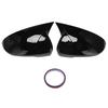 For Hyundai Tucson 2015- 2016 2017 2018  Car Rear View Mirror Ox Horn Side Cover Trim Frame Sticker Caps Accessories