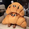 **Cute Croissant Lumbar Support and Sofa Pillow**