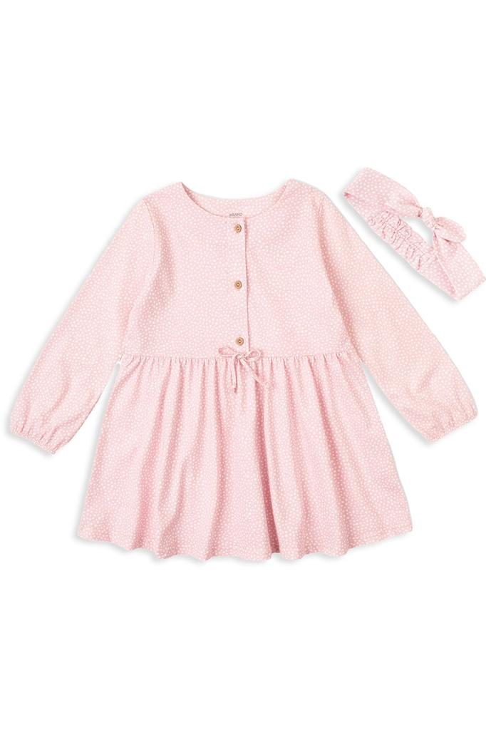 Satz: Kleid und Stirnband KRAKO (94211)