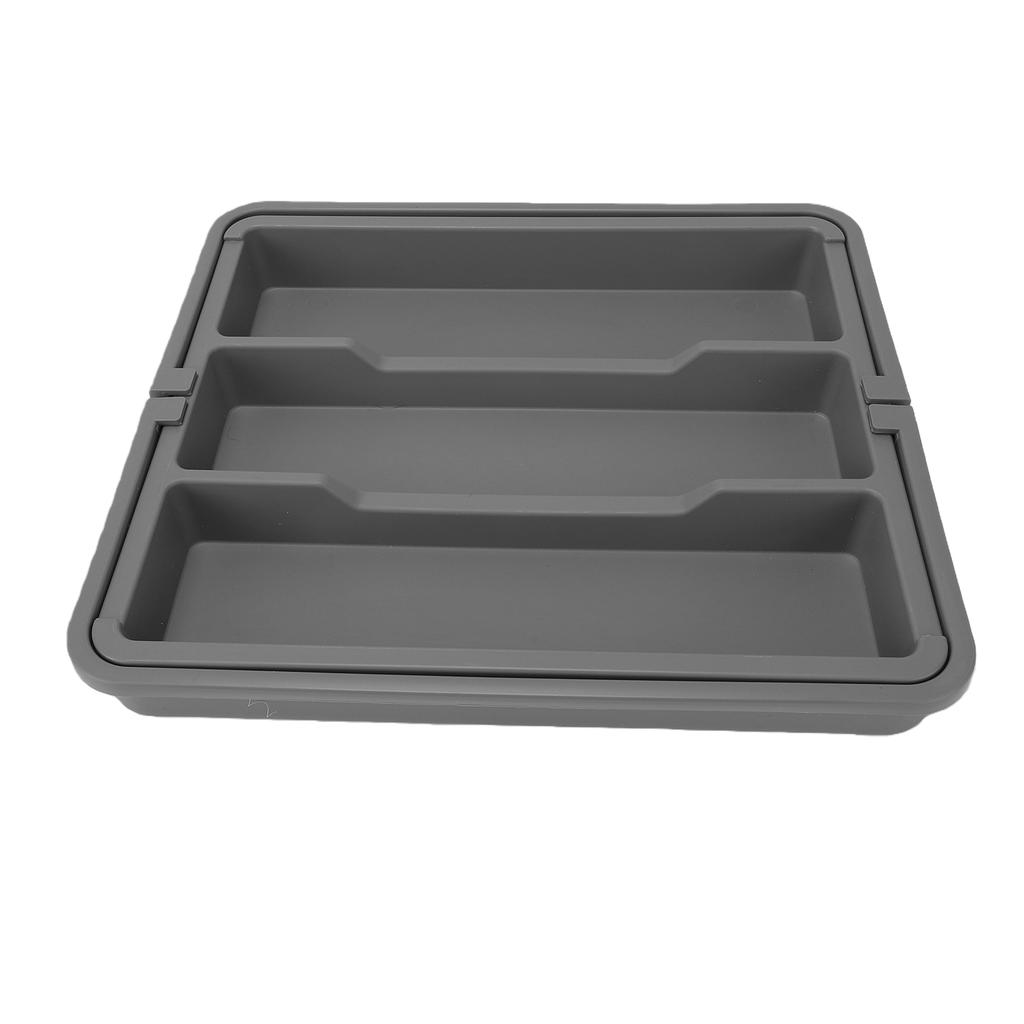 Silverware Drawer Organizer Adjustable Cutlery Silverware Flatware Holder Utensil Holder Cutlery Tray Drawer Dividers
