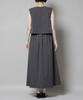 Nano Universe Style Sleeveless F Women's Set-Up Dress, 021, L. Gray, 673-5219308