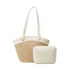 Vintage Straw Bag Handbag Women's Vacation Beach Style Casual Versatile Vegetable Basket Niche Shoulder Bag