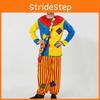 Timeless Design Unisex Masquerade Costume For Halloween Circus Clown Celebrations