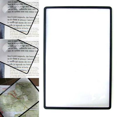 Portable Magnifying Glass HD Magnifier Bookmark Thin Easy Reading Business Card