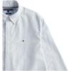 Tommy Hilfiger Striped Brand Logo Button Long Sleeve Shirt Men shirts MW41249000-0CE