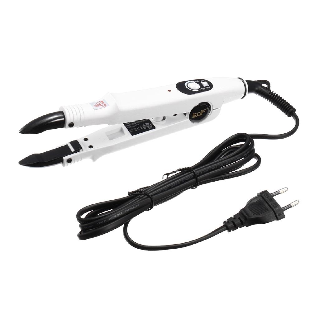 25W Weiß Professionell Variable Konstante Hitze FLACHE PLATTE Fusions Haarverlängerung Keratin Bonding Salonwerkzeug Hitzestab Weiß 250V