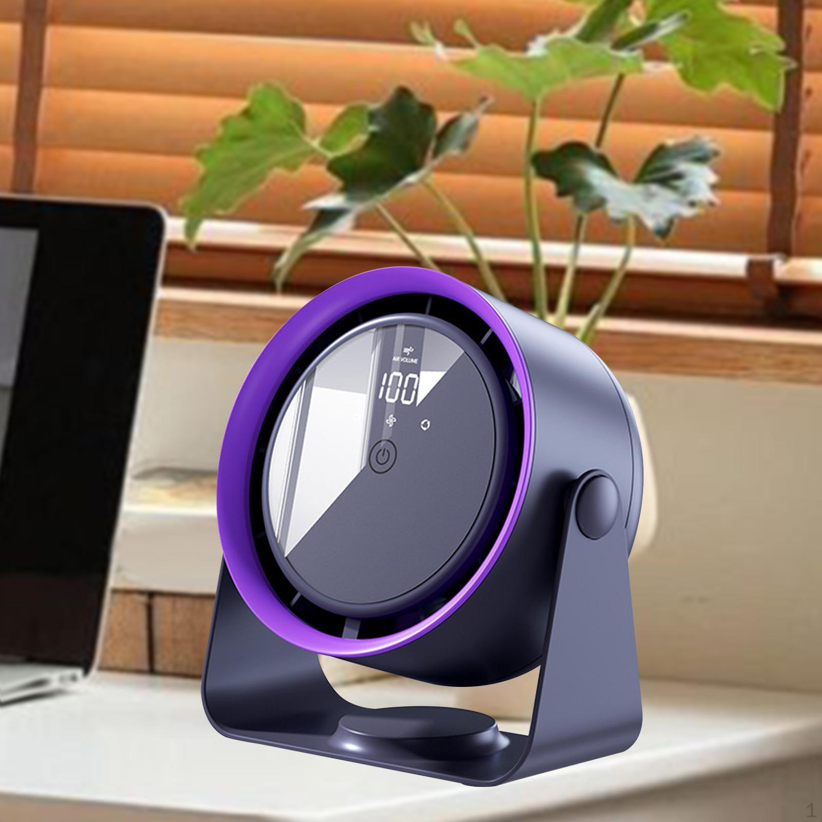 

Compact Desk Fan with Variable Speeds for Home and Office Use сірий