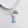 Princess Castle Resin Keychain: Cute Anime Bag Charm, Perfect for Friends