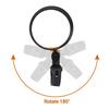 Bike Rearview Mirror Foldable 360 Degree Rotation Convex Acrylic High Strength Handlebar Mirror