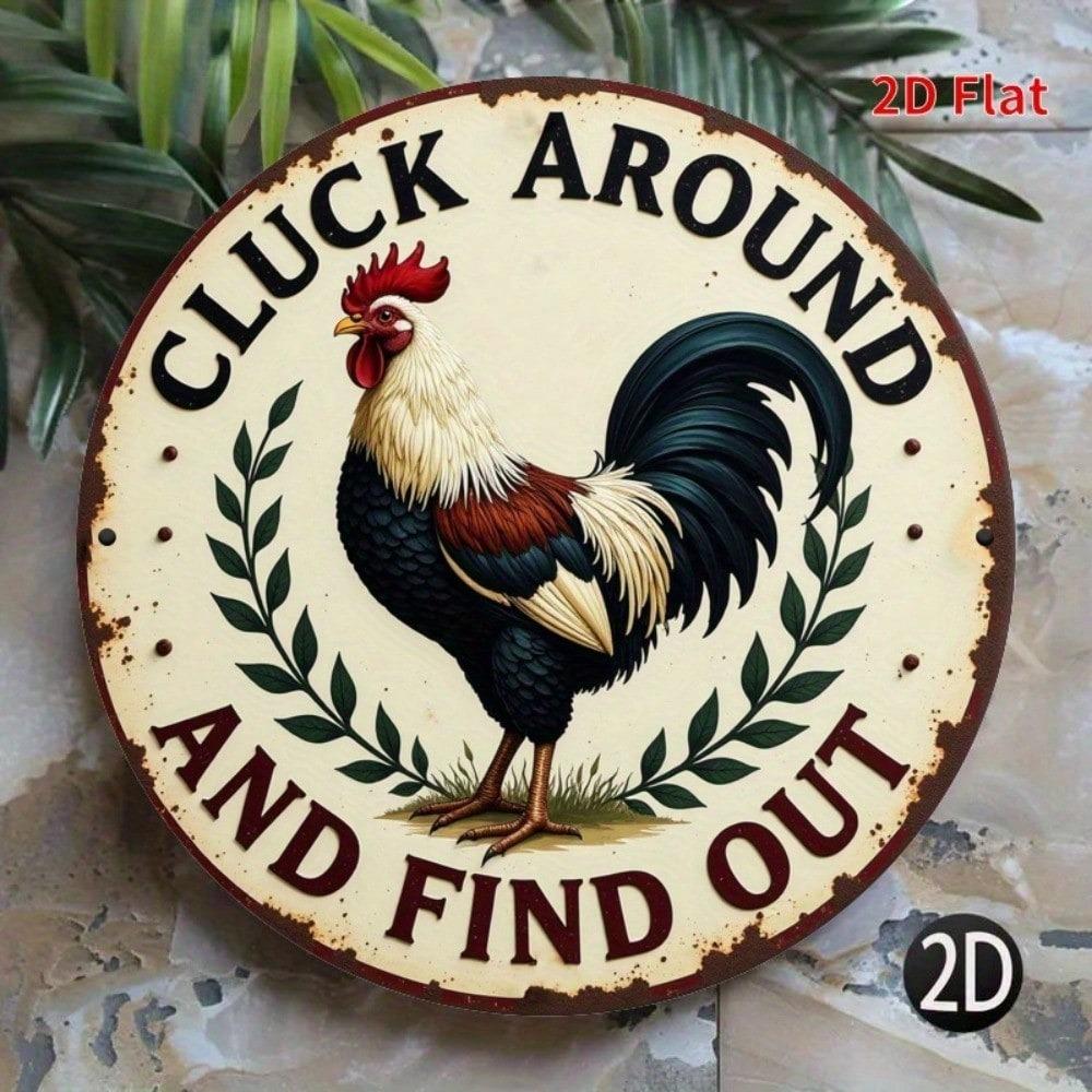 1pc Vintage Funny Metal Tin Sign Wall Art for Home Bar Cafe Garage Decor