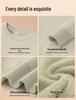 Men's Wool Lyocell Plush Sweater with Fleece Lined Thickened Base Layer - Autumn/Winter Knitwear