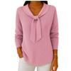 2025 European & American Knit Bow Sweater: New Solid Color Autumn/Winter Women's Style
