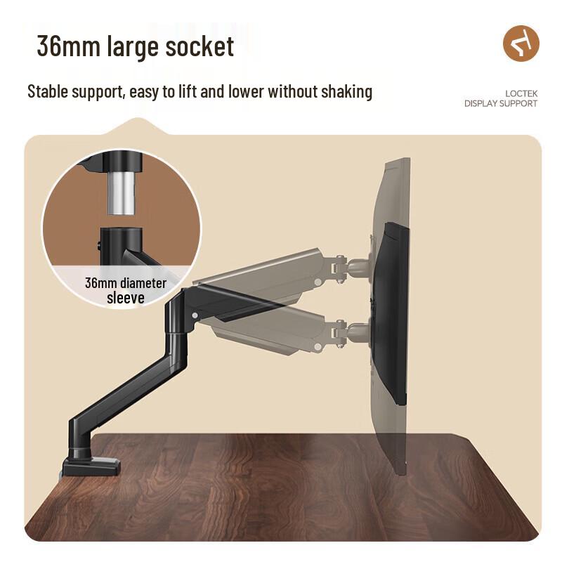 Loctek Single Monitor Desk Mount