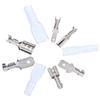360pcs Cable Lugs Set Receptacles Set Flat Connector Male & Female Cable Connector with Insulating Sleeve Electrical