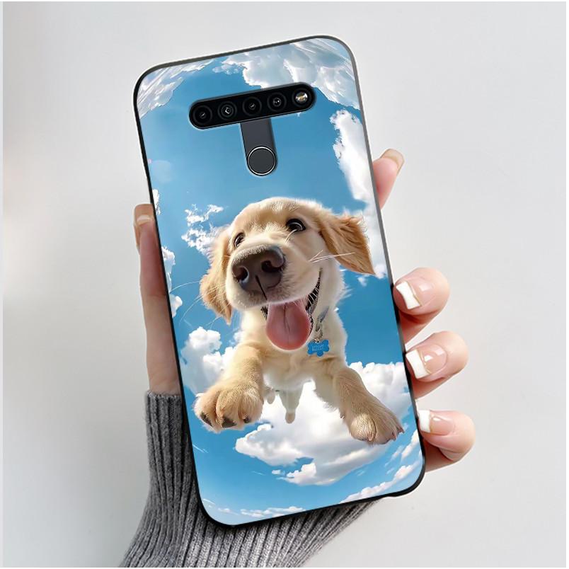 Casing For LG K41S K51S LM-K410 LM-K510 Super-Thin Slim Case Luxury Cute Cool Boys Girls Black Matte Soft Silicone Back Cover