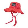 Unisex Fisherman Hat Checkered Bucket Hat For Girls Versatile Fashion Checkered Hat Bucket Hat Multiple Color