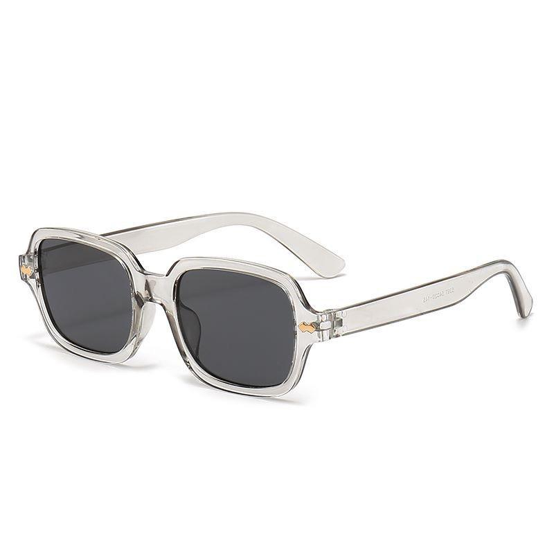 Retro Square Sunglasses Concave Street Shot Fashion Men'S And Women'S Trend Sunglasses