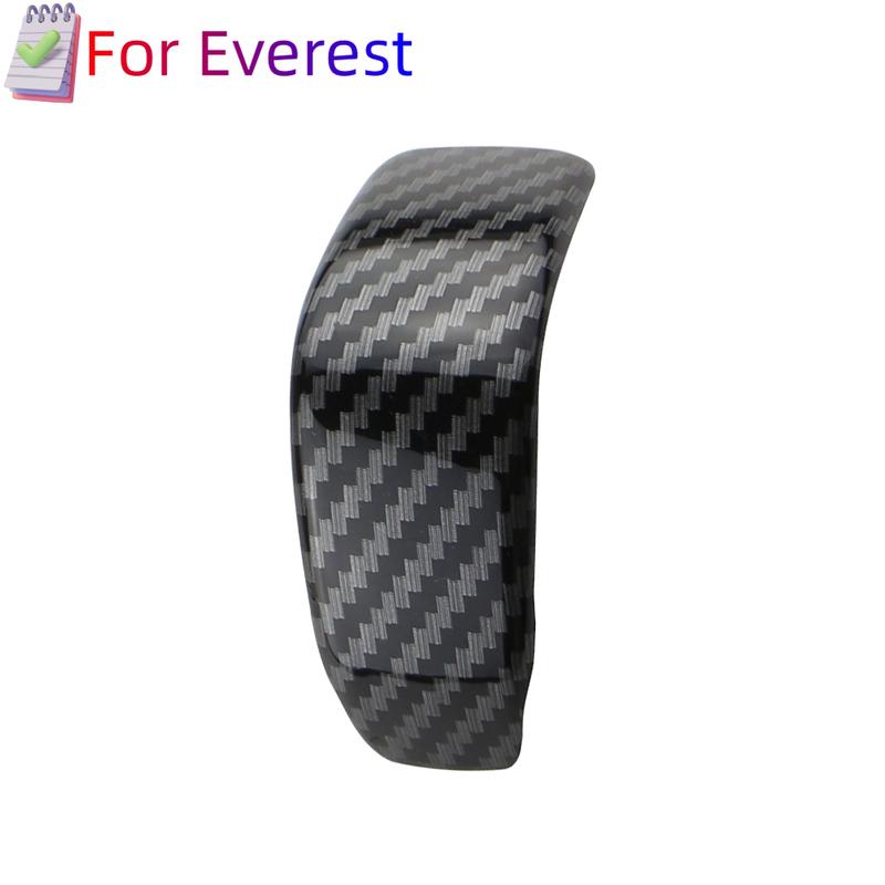 Carbon Fiber Color Interior Gear Shift Knob Decorator Cover for Ford Ranger Raptor Everest Endeavour 2019 2020 2021