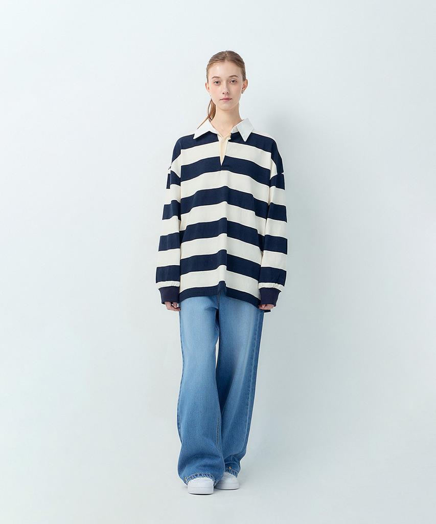 Potipo Two-Way Snap Wide Denim