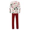 Christmas Prints Family Matching Long Sleeve Tops+Pants Set Family Matching Sets