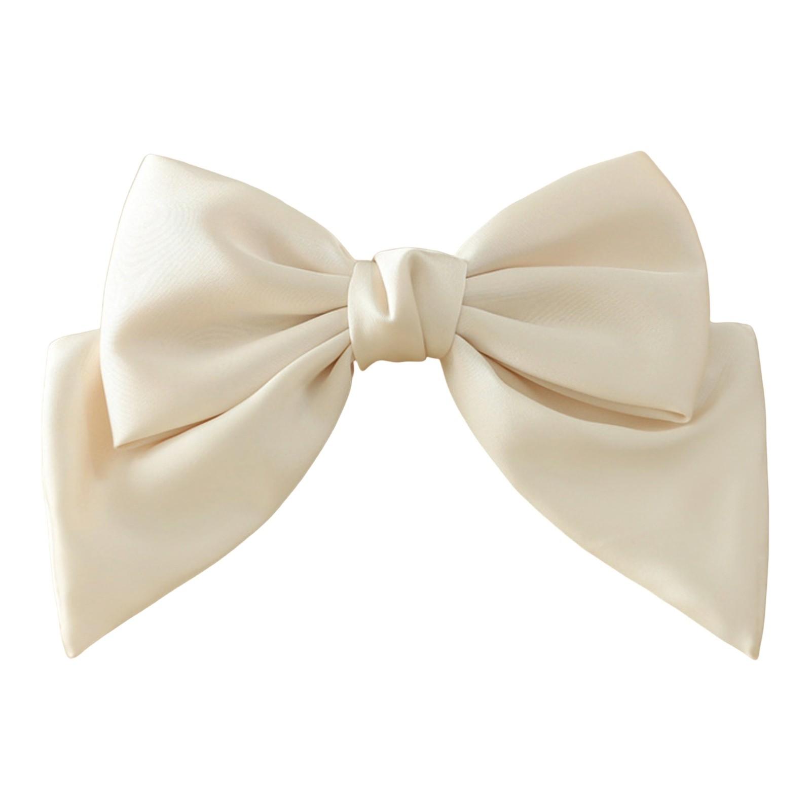 

Аксессуары для волос с бантом Шпилька для волос Пружинный зажим Головной убор One Size бежевый