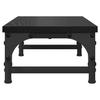 Monitor Stand Black Oak Effect 55 x 23 x 14 cm