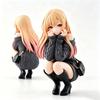 Anime Marin Kitagawa Squatting Pose My Dress-Up Darling Figure PVC Model Toy Doll Collection Ornaments Gift