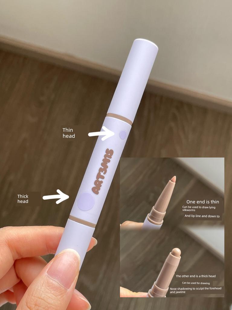 Same Style as the Little Monkey! Multi-Use Contouring Pen with Dual Ends for Contouring, Shading, Lip Line, and Highlighting