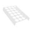 Kaffeekapsel-Organizer Flach Transparentes Acryl 24 Kaffeekapseln Halter für Küche Büro Hotel Transparent 4mm