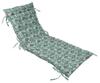 Printed Rocking Chair Sofa Cushion With Ties  Chaise Recliner Quilted Thick Padded Seat Cushions Recliner Garden Outdoor