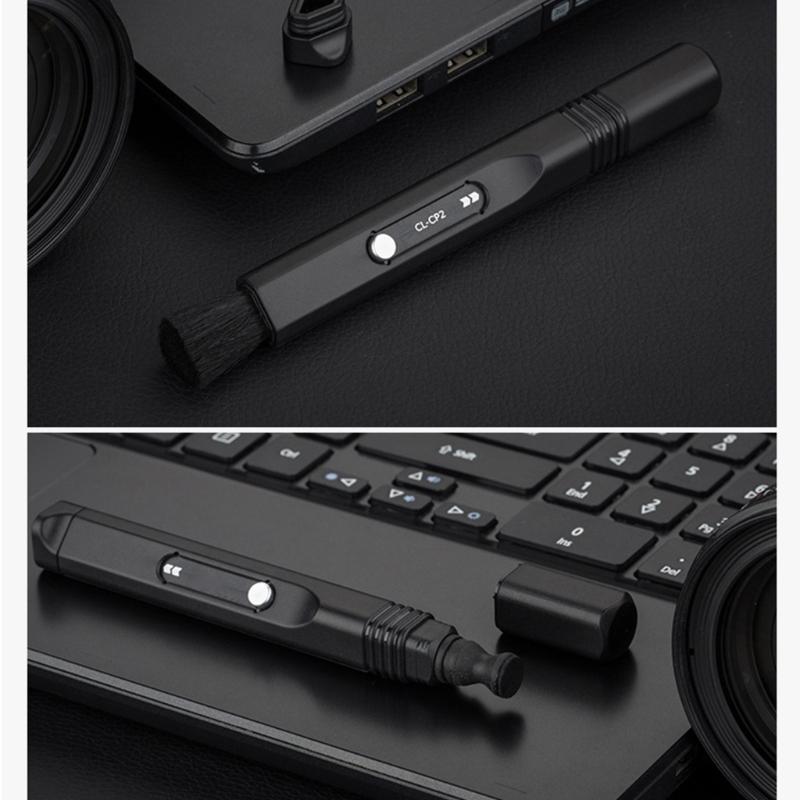 Portable Aluminum Camera Dust Cleaning Pen Safe For Delicate Lens Coatings And CMOS Sensors