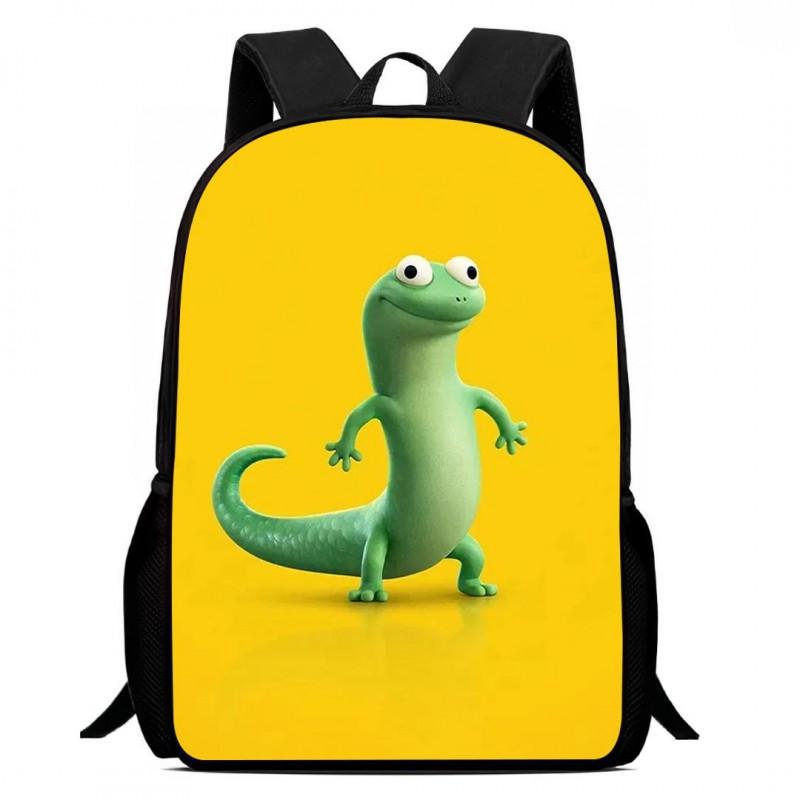 Kinder Cartoon Print Rucksack Grundschulkinder - Leichte Ergonomische Zweigurt-Tasche Mit Atmungsaktivem Oxford-Stoff