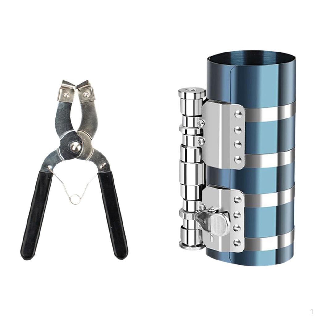 Auto Car Engine Piston Ring Installer Removal Kit with Plier
