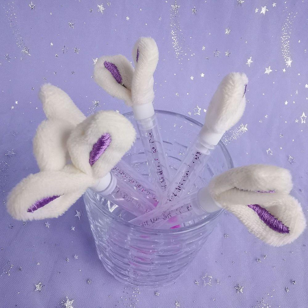 Clear Rabbit Ears Mascara Brush Multicolor Glitter Mascara Wand  Makeup Brushes