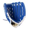 Sports Baseball Glove for Adult Youth Leather Breathable Baseball Softball Glove for Training Blue 24.1cm 9.5in
