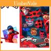 Figura de Acción de Juguete de Alta Calidad de la Mariquita Milagrosa Chica Mariquita Redi Gato Noir Rena Rouge Reina Abeja