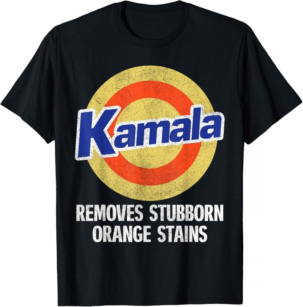 

Kamala Removes Stubborn Orange Stains, Kamala Harris 2024 T-Shirt 2XL