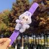 Cartoon Labubu Slap Snap Wrap Wristband Bracelet Cute Funny Toys Children Hand Ring Decoration