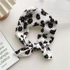 55cm Laies Headband Cotton Linen Square Scarf Women Korean College Girls Fashion Spring Autumn New Style Elegant Neck Scarves
